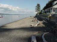 Tyee Beach House Rental Camino Island Wa view 5