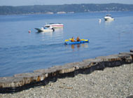 Tyee Beach House Rental Camino Island Wa view 6