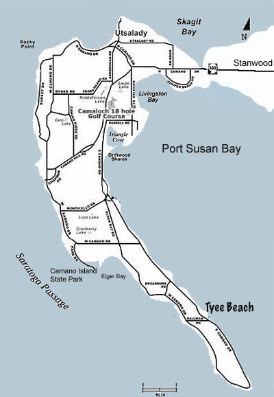 Tyee Beach House Rental Camino Island Wa reservations